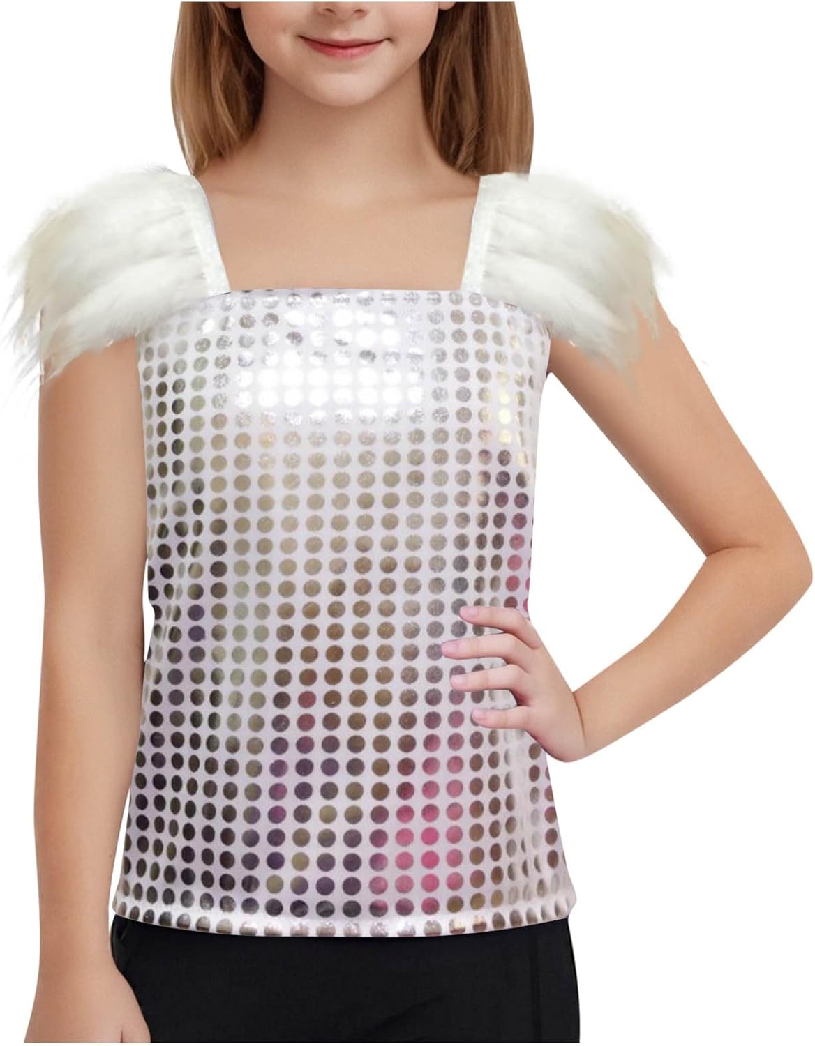 sile glitter gilet／ S / ile × 諸橋沙夏 white sile glitter gilet／ S / ile × 諸橋沙夏 white